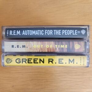 R.E.M. - 1980s & 90s Tapes (Lot of 3) 